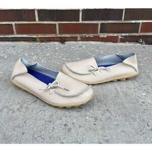 Empress Australia Womens Leather Loafers Comfort Bora Soles Size EU 41 US 9.5